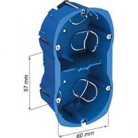 Boîte multi-supports Multifix Plus - 2 postes - Entraxe 57 mm - Diamètre 67 mm - Profondeur 40 mm