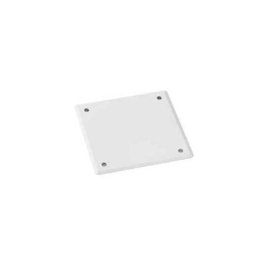 Couvercle blanc pour boîte de dérivation - 128 x 128 mm - SCHNEIDER