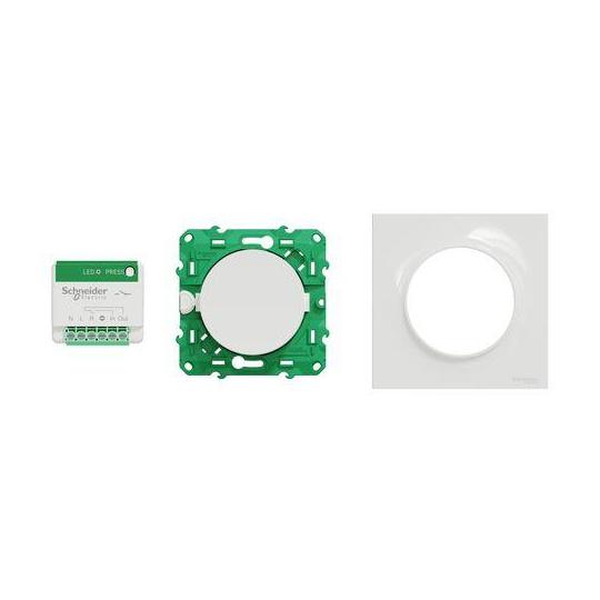 Schneider S520192K - Kit micro-module Odace Sans Fil Sans Pile