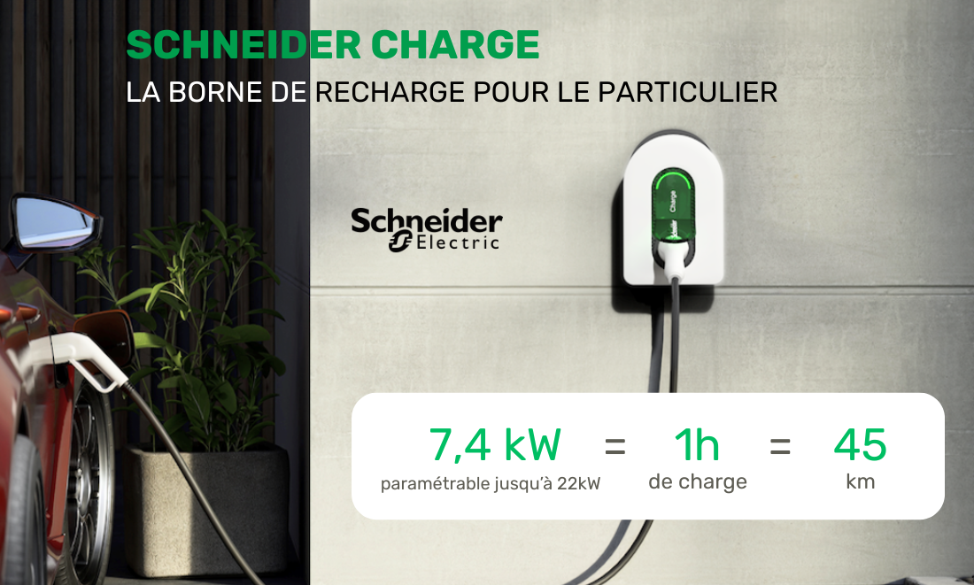 Découvrez la nouvelle borne de recharge pour véhicule électrique conçue pour le particulier