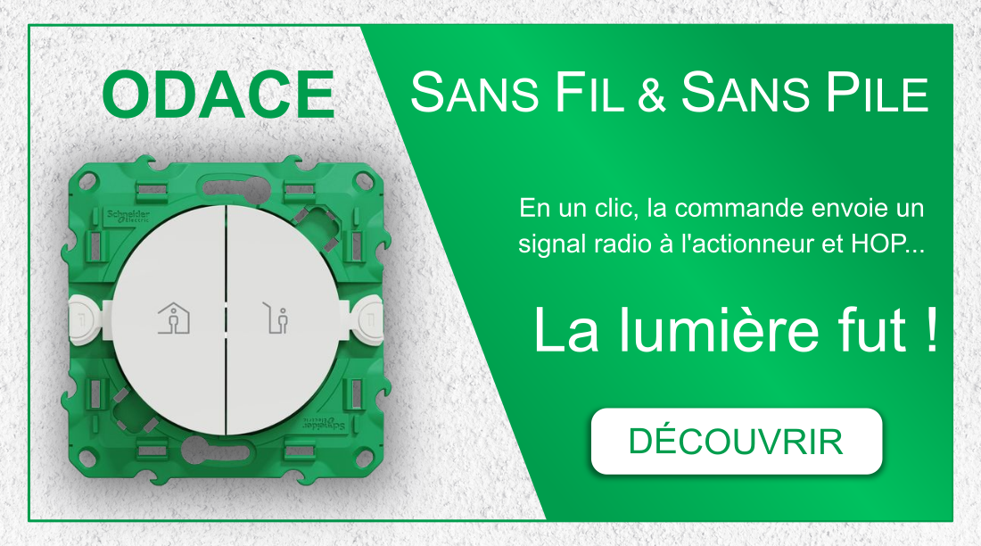 Odace Sans Fil & Sans Pile
